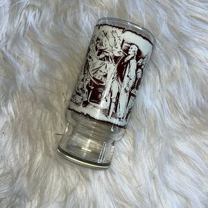 Coca cola heritage collector series glass history cup